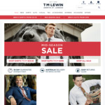 Extra 10% off on All Sale Items @ T.M. Lewin