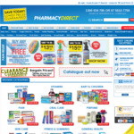 $5 off Orders over $60 @ Pharmacy Direct