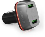 Anker PowerDrive+ 2 Dual USB Car Charger with QC3 USD $20.48 (AUD $27.39) Shipped @ Amazon US