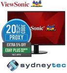ViewSonic 27" WQHD 1440p IPS Monitor VA2719-2K $263.17 Delivered (with eBay Plus) @ Sydneytec eBay