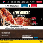 40% off Traditional or Premium Pizzas @ Domino's