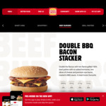 [Hack] Double BBQ Bacon Stacker $5.50 (Originally $7.00) @ Hungry Jacks