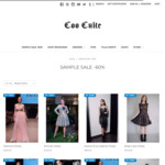 Sample Sale - 60% off Dresses & Skirts @ Coo Culte