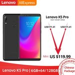 Lenovo K5 Pro SD636, 5.99" 6GB/64GB Android Phone US $131.99 / AUD $189.54 Shipped @ Lenovo via AliExpress