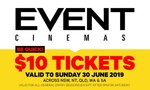 [NSW, NT, QLD, WA, SA] Event Cinema Tickets $9.50 @ Groupon (Must Use before The End of June)