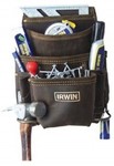 IRWIN CC-825 Pouch Oil Tanned Nail & Tool 10 Pocket $34.38 + Shipping (Free over $150 Spend) @ Data Depot