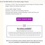 [WA] Free Tickets (Valued $67ea) "Black Is The New White" Show + $4 Booking Fee @ The Heath Ledger Theatre @ ShowFilmFirst