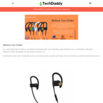 Beats by Dre PowerBeats 3 Bluetooth Earphones (Ex-Display) $109 Delivered @ TechDaddy