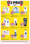 1/2 Price All Nivea Mens, Skincare & Suncare (Excludes Clearance & EveryDay), Hask Haircare @ Coles