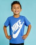100% Cotton Boy's Nike T-Shirt Blue (Size S, M, L, XL) $10 Each + $6 Shipping @ JD Sports