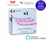 Xiaomi YEELIGHT Smart Wi-Fi LED Light Strip Plus AU Plug Version $39.95, Lightstrip 1 Metre Extension $17.95 @ Gearbite eBay