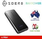 20% off Storewide - RAVPower 22000mAh 3 USB Ports Power Bank $59.96 Delivered @ SOBRE eBay Store