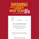 Win 1 of 8 $200 DFO Brisbane Gift Cards from Vicinity Centres