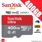 SanDisk Ultra 400GB Micro SDXC UHS-I - 100MB/s $85.95 + Delivery @ ShoppingSquare