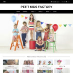 Clearance Sale Kids Wear 30% off @ Petit Kids Factory