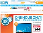 LG 22" HD LED LCD TV $244 1pm-2pm Today BigW 1-Hour Sale Free Delivery