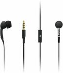 Lenovo 100 In-Ear Earphones (Black) $8.95 + Delivery ($0 with Prime/ $39 Spend) @ Amazon AU