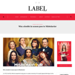 Win a Double in Season Pass to Misbehavior from Label Magazine