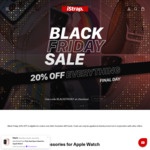 20% off Straps, Bands & Accessories for Apple Watch @ iStrap