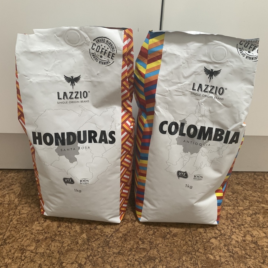 1kg ALDI Lazzio Coffee Beans from Honduras or Colombia 13