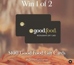 Win A $100 Good Food Restaurant Gift Card from The Plate