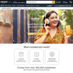 Free Echo Dot 3rd Gen (Sandstone) with Audible Membership $16.45 Per Month @ Amazon AU