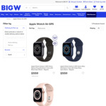 Apple Watch Series 6 GPS 40mm $559 Delivered @ Big W ($531.05 Price Beat @ Officeworks)
