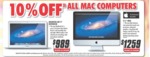 10% OFF Apple Computers @ The Good Guys (Further Discount Possible)