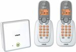 VTECH 18050 2 Handset DECT Cordless Phone White $19 + Delivery ($0 with Prime/ $39 Spend) @ Amazon AU