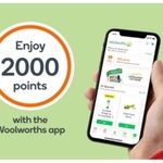 2000 Point Boost (Worth $10) with Any Online or in-Store Purchase (No Min) @ Woolworths (App)