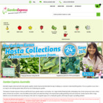 $20 off Orders over $100 + Delivery @ Garden Express
