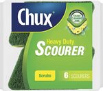 Chux Heavy Duty Scourer Scrub, 6 Count $3.40 ($3.06 Sub & Save) + Delivery ($0 with Prime/ $39 Spend) @ Amazon AU