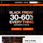 30-60% Off Everything @ Superdry
