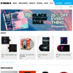 25% off Music and Merchandise @ VISION Recordings