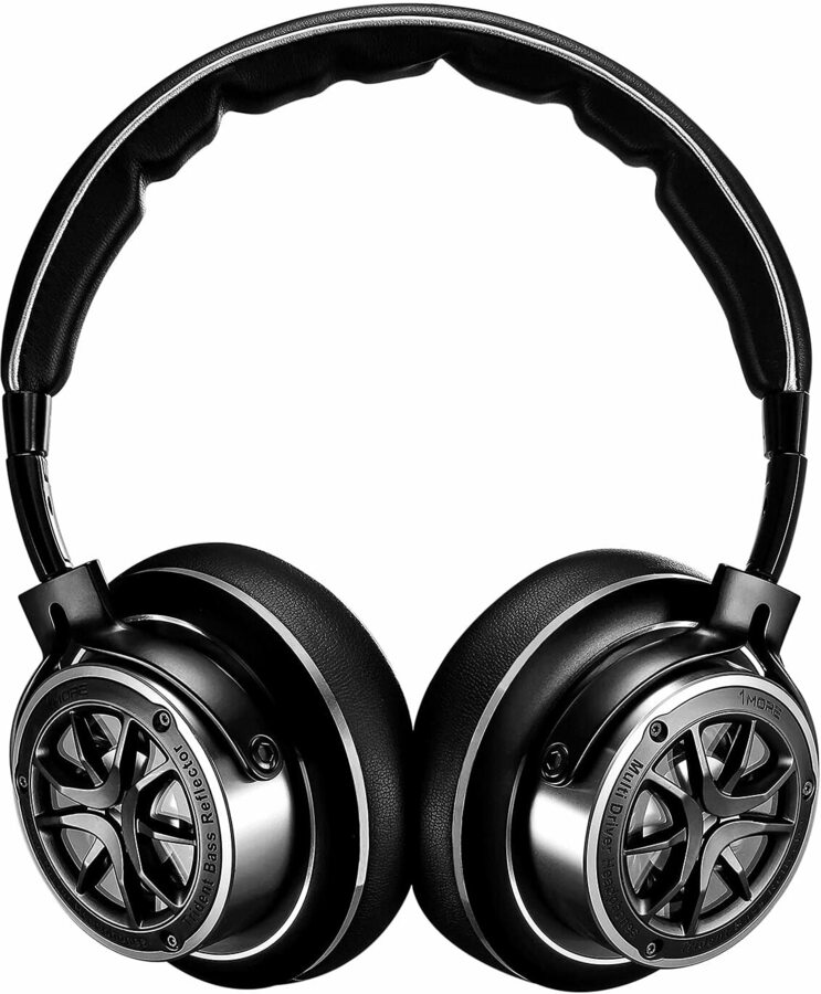 1More Triple Driver Wired Over Ear Headphones H1707 Silver