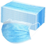Disposable 3 Ply Protective Face Masks 50-Pack $3.95 + Delivery (Free Shipping over $50) @ Veratemp