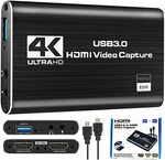 HDMI Capture Card USB 3.0 1080p60 FPS 4K With Loop $43.99 Delivered @ Shenzhi Tech via Amazon AU