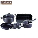 Chef Inox Anodised Aluminium 5 Piece Cookware Set Save 50% was $500 now $249.99