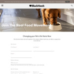 Free Sample of BlackHawk Pet Food for Cat or Dog @ Blackhawk