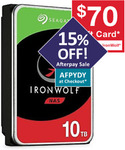 [Afterpay] Seagate IronWolf 10TB 3.5" 7200RPM NAS Hard Drive $318.75 Delivered @ Futu Online eBay