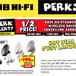 [JB Perks] Bose QuietComfort Earbuds $199 + Delivery ($0 C&C) @ JB Hi-Fi