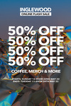 50% off Coffee and Merch + Delivery ($0 to VIC/ $0 with $50 Order) @ Inglewood Coffee Roasters