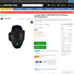 Corsair Dark Core Pro SE Mouse $118 (Was $159) + Delivery ($0 to Metro Areas/ VIC/NSW C&C/ in-Store) + Surcharge @ Centre Com