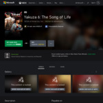 [XB1, XSX] The Yakuza Remastered Collection $23.98, Yakuza 6: The Song of Life $7.48 @ Xbox