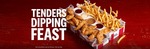 $25.95 KFC Tenders Dipping Feast (Pickup Only), $14.95 The One Box  @ Select KFC Stores