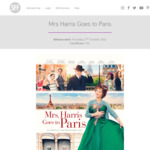 [VIC] Free Double Pass to Mrs Harris Goes to Paris at Village Cinemas Fountain Gate 24/10 6:30pm @ Show Film First