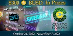 Win 1 of 3 $100 in BUSD Cryptocurrency from CryptoGames3D & Crypto Economy