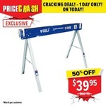 Wolf One Piece Foldable Saw Horse $39.95 + Delivery ($0 C&C/ $99 Order) @ Total Tools