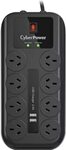CyberPower 8 Outlet Power Board with 2 USB Charge Ports $29 + Delivery ($0 with Prime/$39 Spend) @ Amazon AU