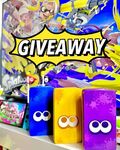 Win 1 of 3 Splatoon Nintendo Switch Game Card Cases and Splatoon Thumb Grips from Funlab